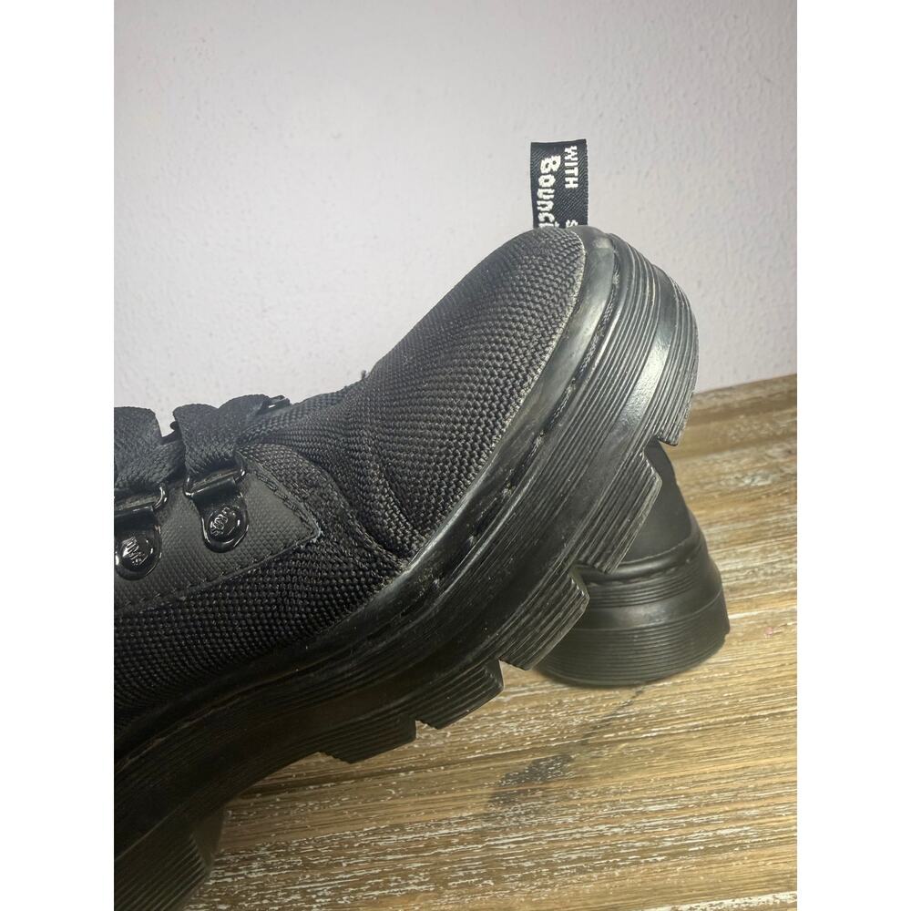 Dr. Martens Combs Black Combat Boots Womens 5 Gorpcore Utility Streetwear Grunge - Picture 5 of 9